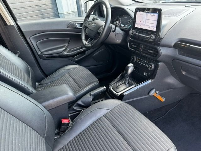 Ford EcoSport 1.0 EcoBoost Titanium X-Line Automaat 77.000km, Stof, Gebruikt, Ecosport, Zwart