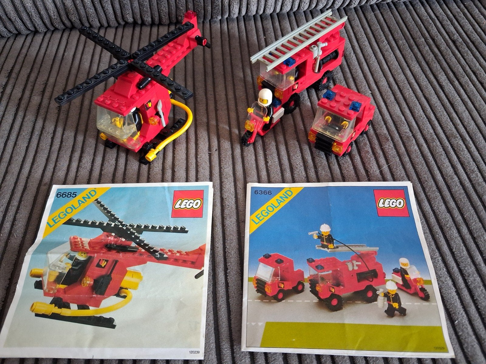 Vintage lego brandweer sets, Kinderen en Baby's, Speelgoed | Duplo en Lego, Ophalen, Gebruikt