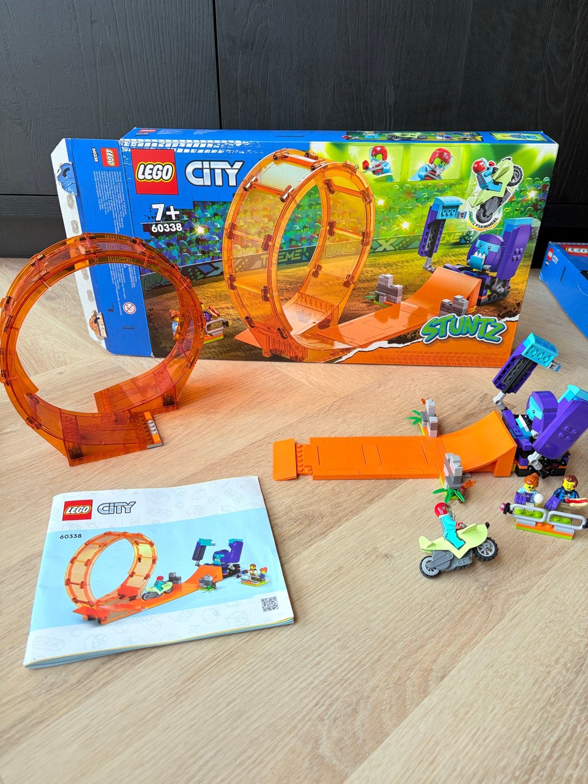LEGO City Stuntz 60338 - Stuntlooping met Chimp Stunt, Ophalen of Verzenden, Zo goed als nieuw, Overige merken