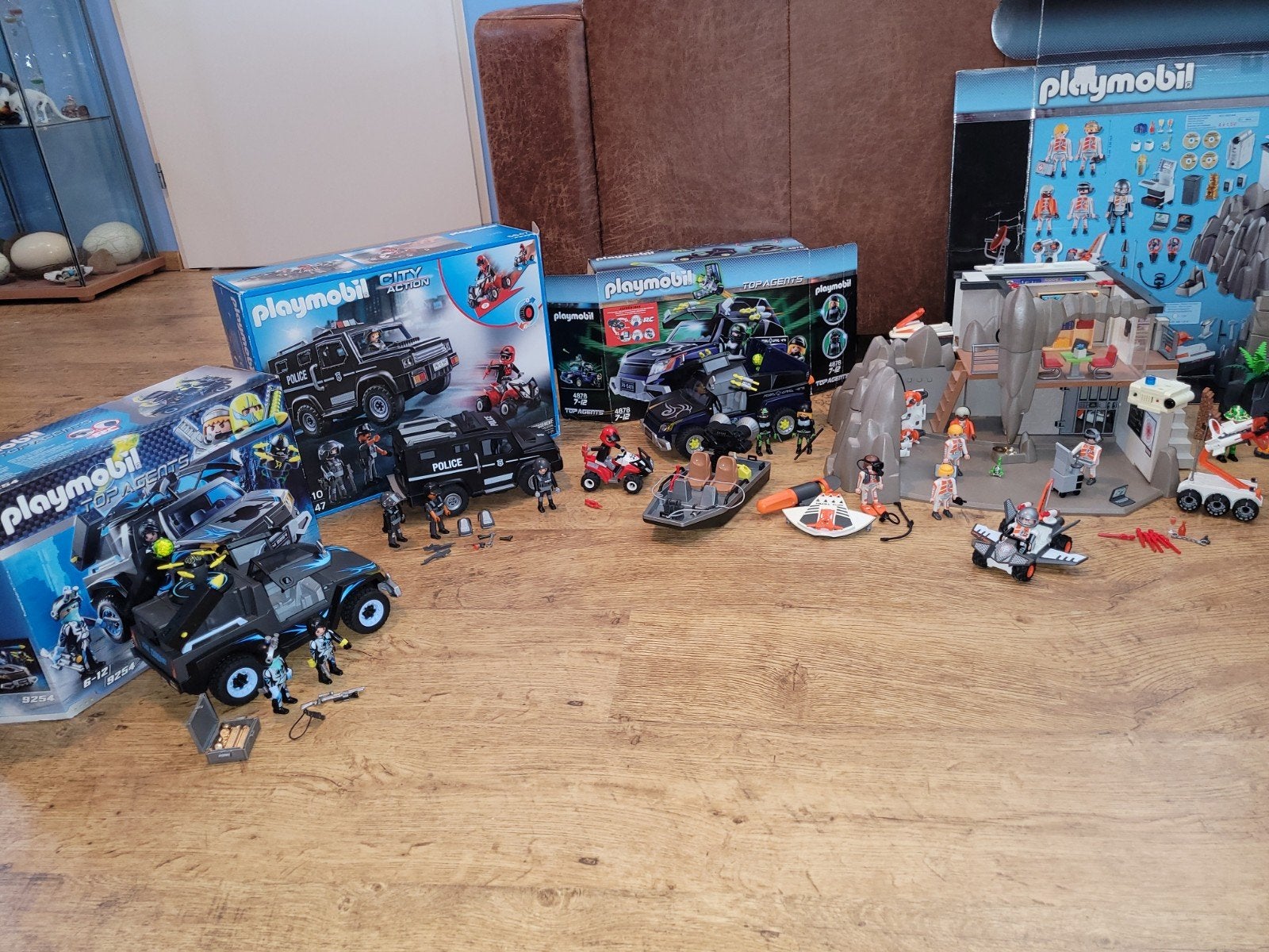 Grote Playmobil Top Agents Collectie en City Action, Kinderen en Baby's, Speelgoed | Playmobil, Gebruikt, Complete set, Overige typen