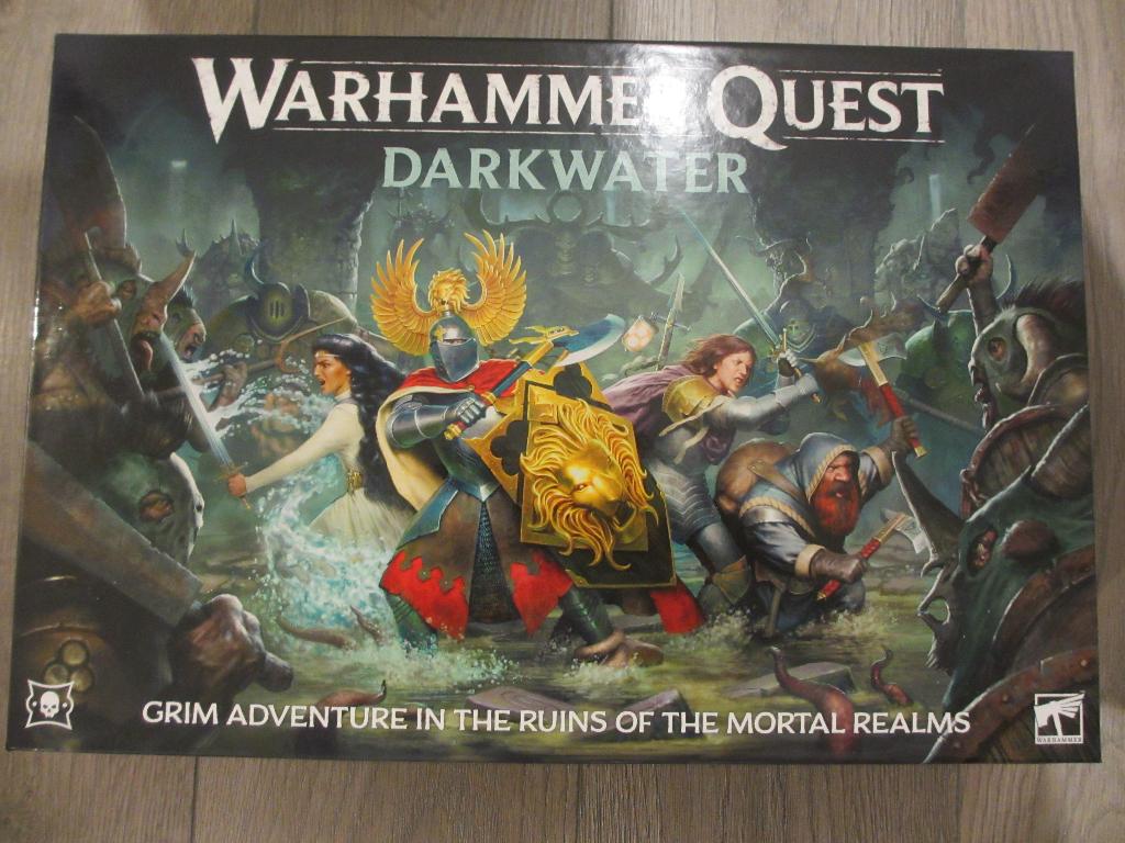 Warhammer Quest: Darkwater, Hobby en Vrije tijd, Gezelschapsspellen | Bordspellen, Nieuw, Een of twee spelers, Drie of vier spelers