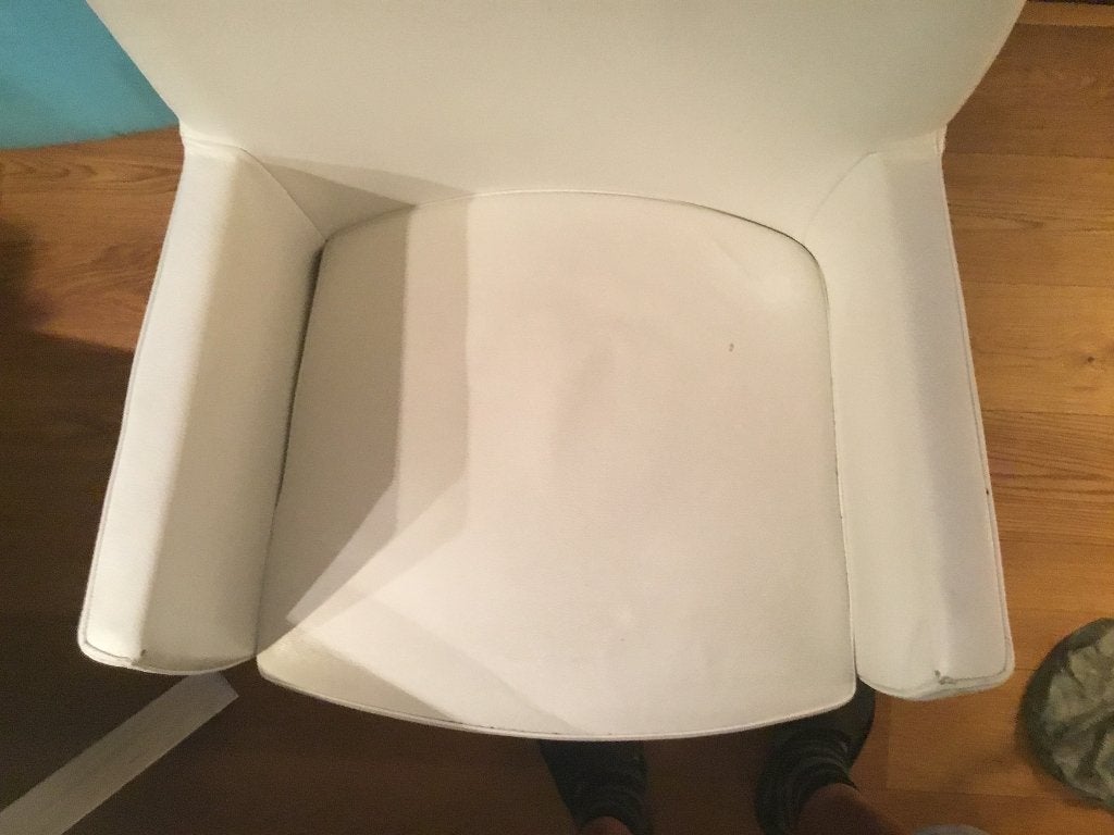 Eetkamerstoelen, Huis en Inrichting, Ophalen, Gebruikt, Wit, Overige materialen
