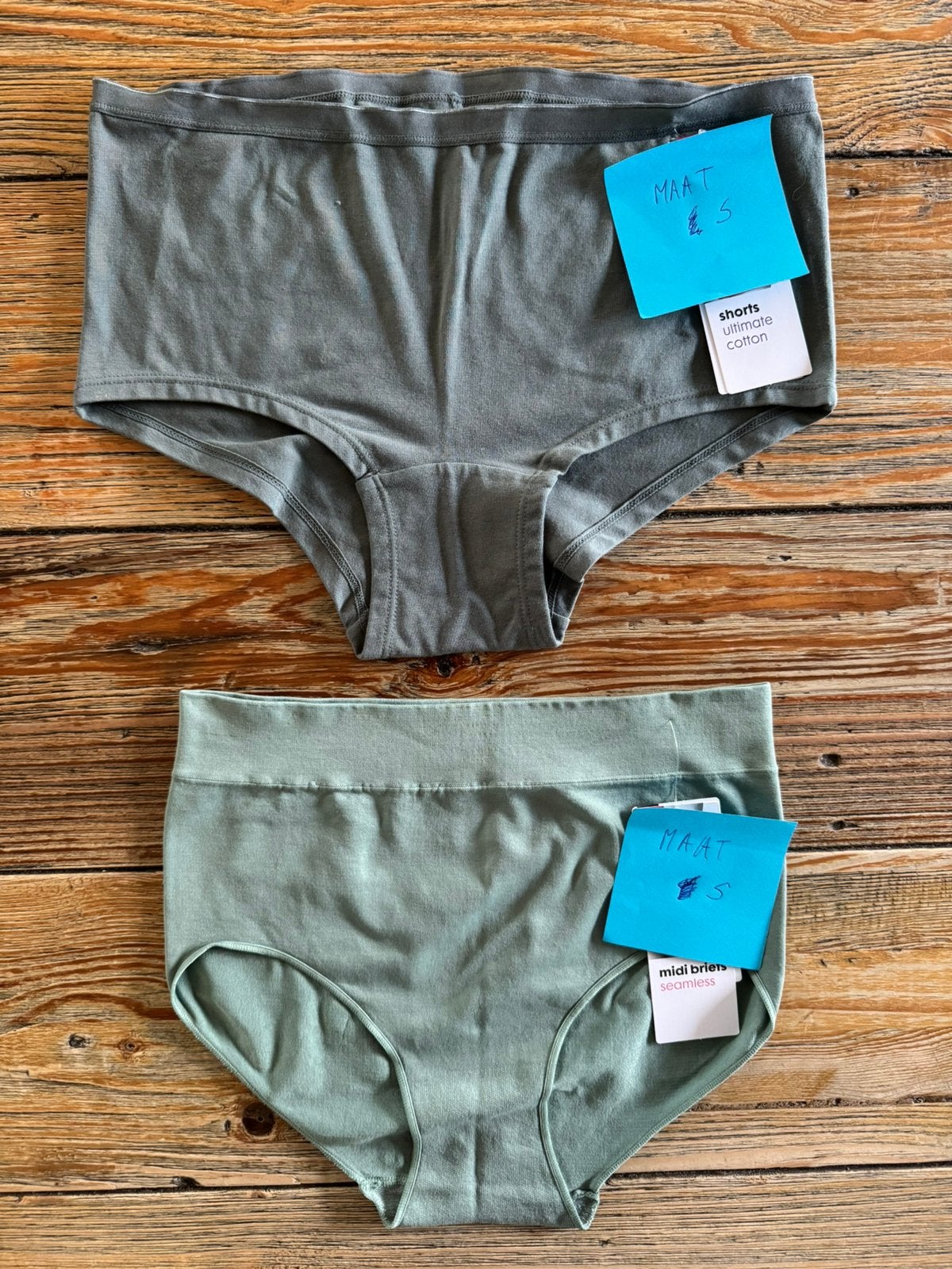 * nieuw * slip mt S (shorts) en tailleslip mt S HEMA, Ophalen of Verzenden, Groen, Slip