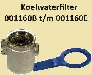 001460-A O-ring koelwaterfilter 001160B t/m 001160E. € 2,85, Ophalen of Verzenden, Nieuw, Motor en Techniek