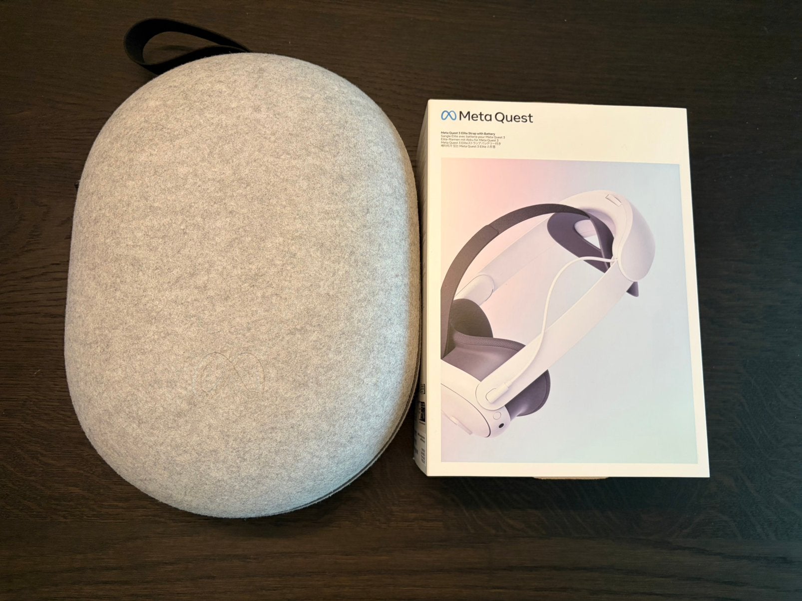 Meta Quest 3 Battery Elite Strap  + Quest 3 Travel case, Ophalen, Zo goed als nieuw, Overige platformen