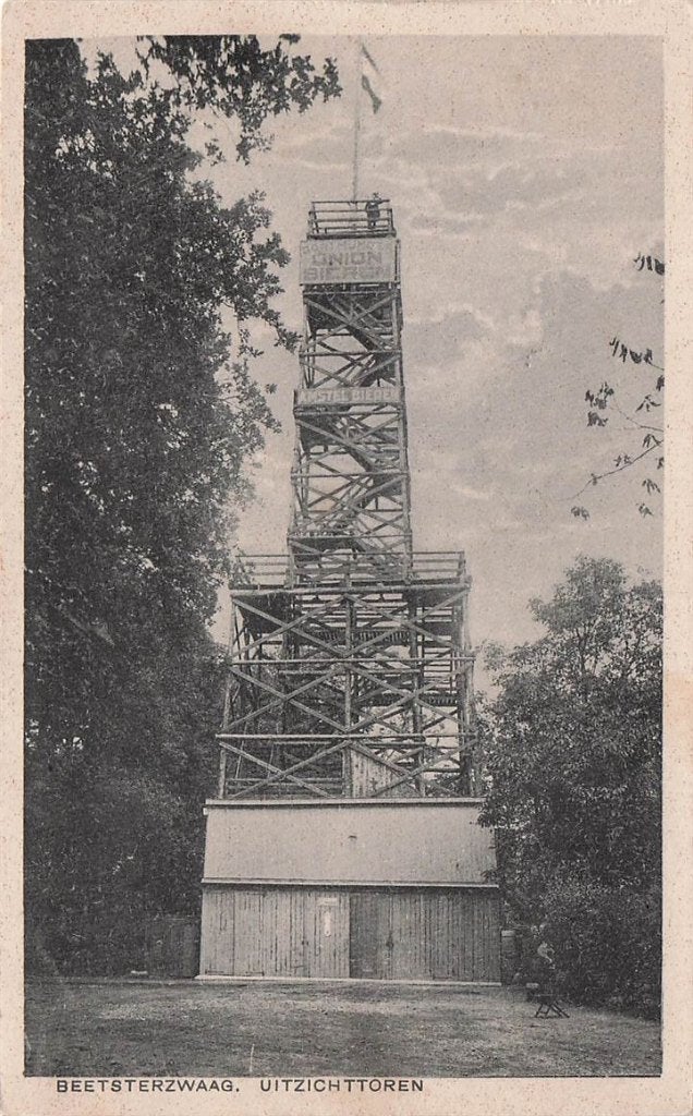 702-259-021 Beetsterzwaag Uitzichttoren, Ophalen of Verzenden, Voor 1920, Friesland