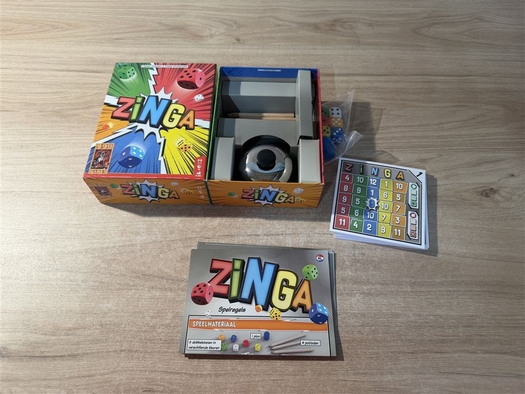 Zinga - 999 games - S7011, Ophalen of Verzenden, Zo goed als nieuw