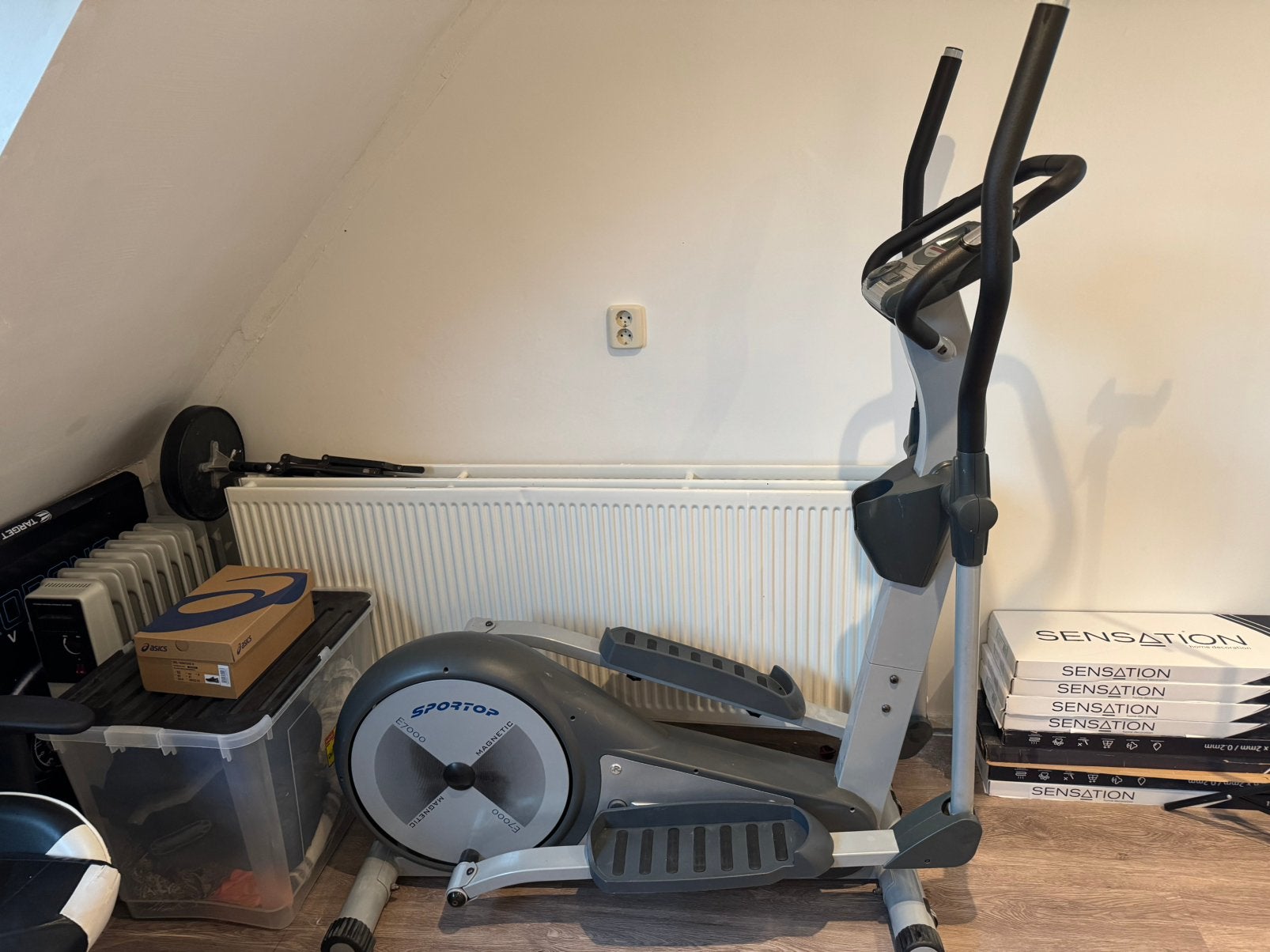 Crosstrainer, Sport en Fitness, Fitnessapparatuur, Ophalen of Verzenden, Zo goed als nieuw, Crosstrainer
