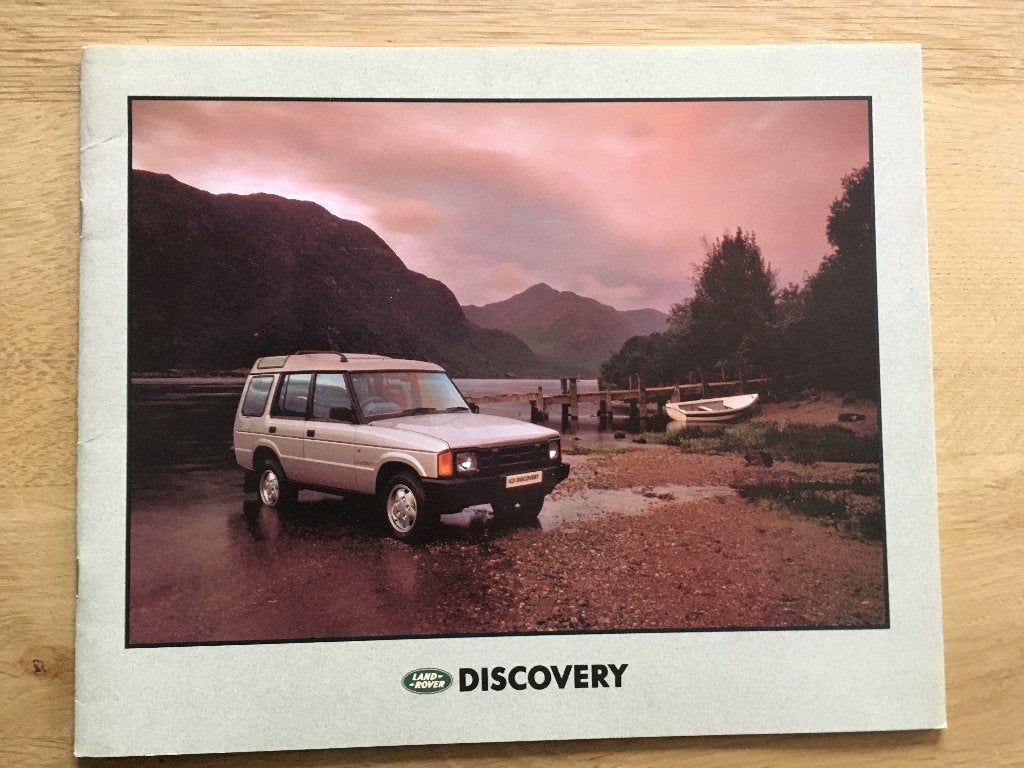 Autofolder Brochure Land Rover Discovery 1990, Boeken, Ophalen of Verzenden, Nieuw, Overige merken