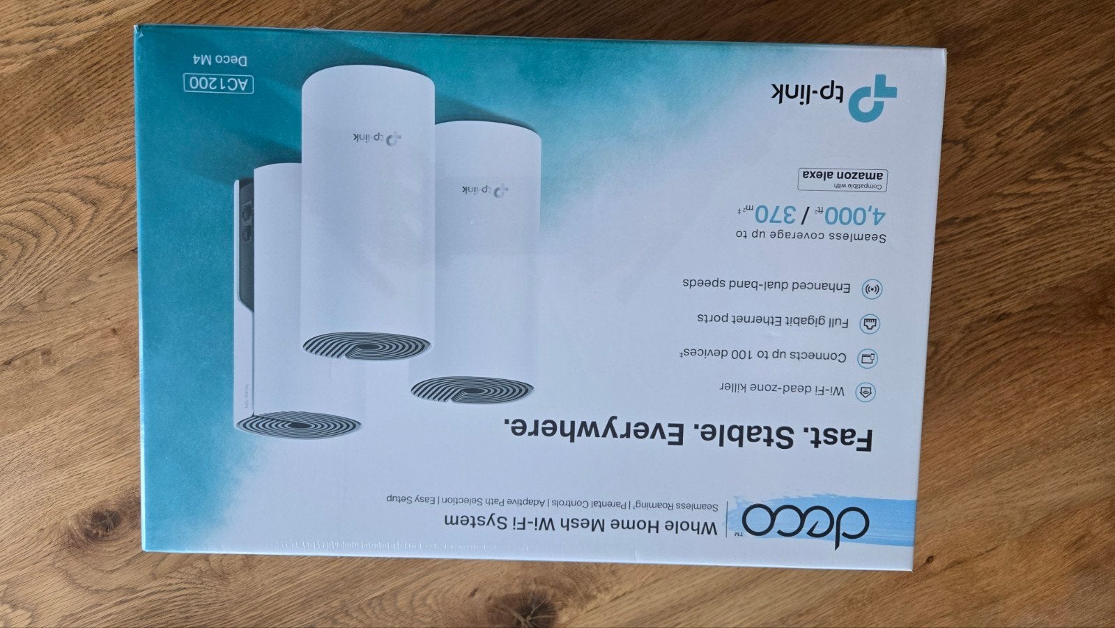TP-Link Deco M4 AC1200 Whole Home Mesh Wi-Fi Systeem Nieuw, Ophalen of Verzenden