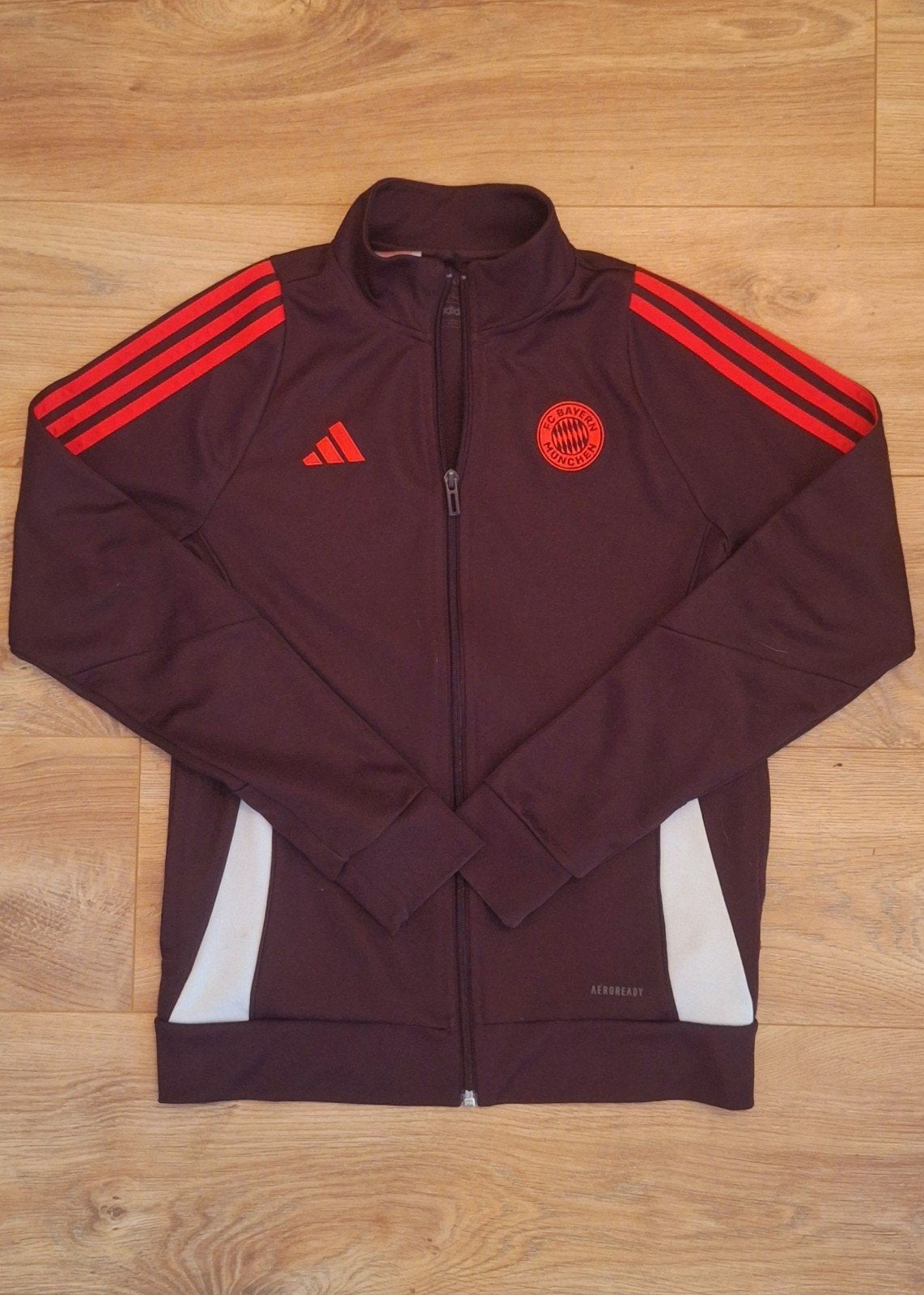 Adidas Bayern München trainingsjack maat 164, Kleding | Heren, Ophalen, Blauw, Overige maten, Zo goed als nieuw