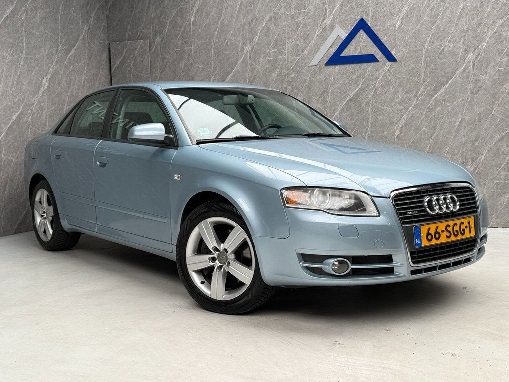 Audi A4 Limousine 2.0 TFSI quattro Pro Line / Leder, Auto's, Audi, Gebruikt, Zwart, 4 cilinders, 1984 cc