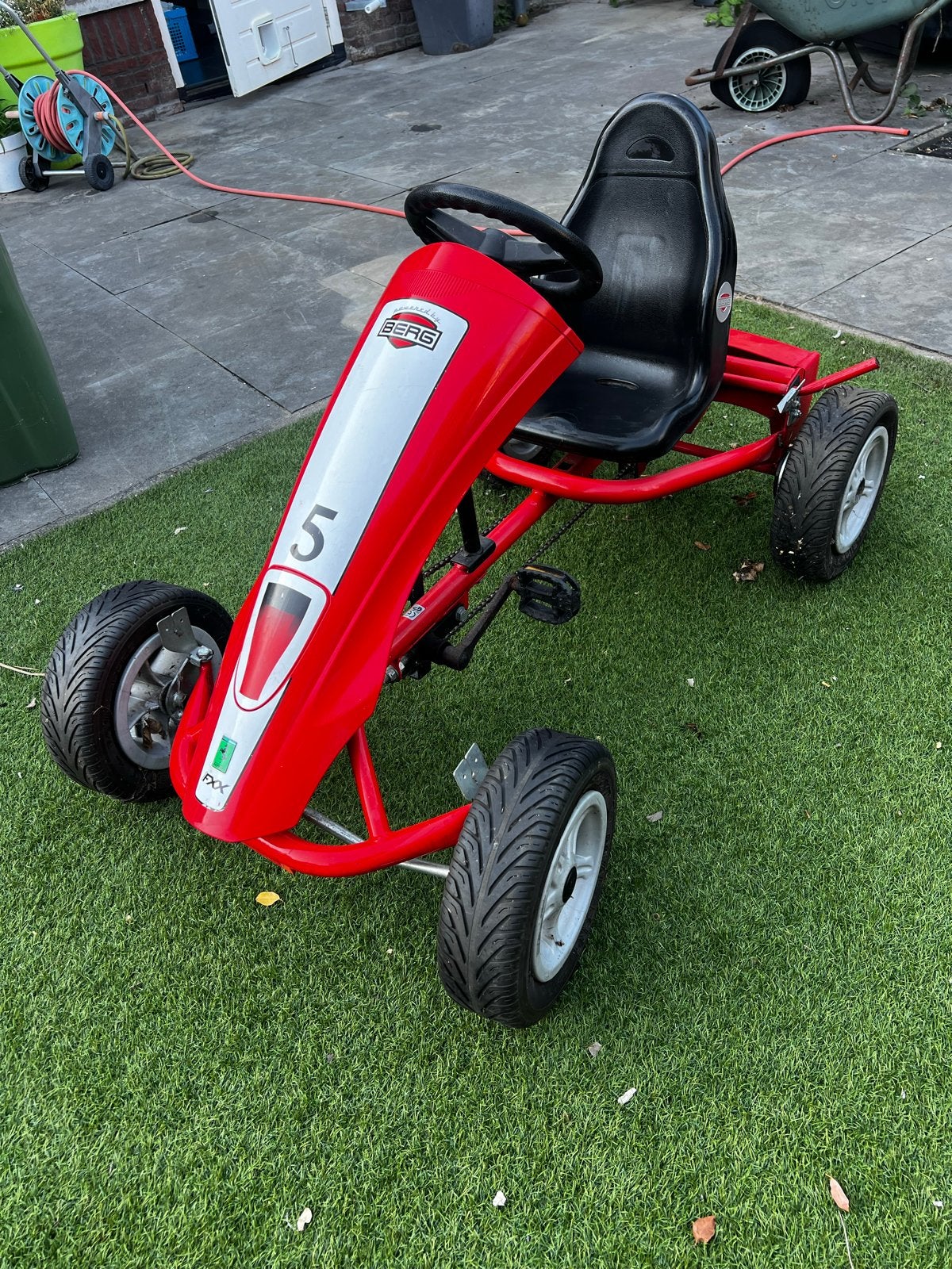 Berg skelter met duozit - Ferrari FXX, Kinderen en Baby's, Speelgoed | Buiten | Skelters, Ophalen, Gebruikt, Berg, Duozit
