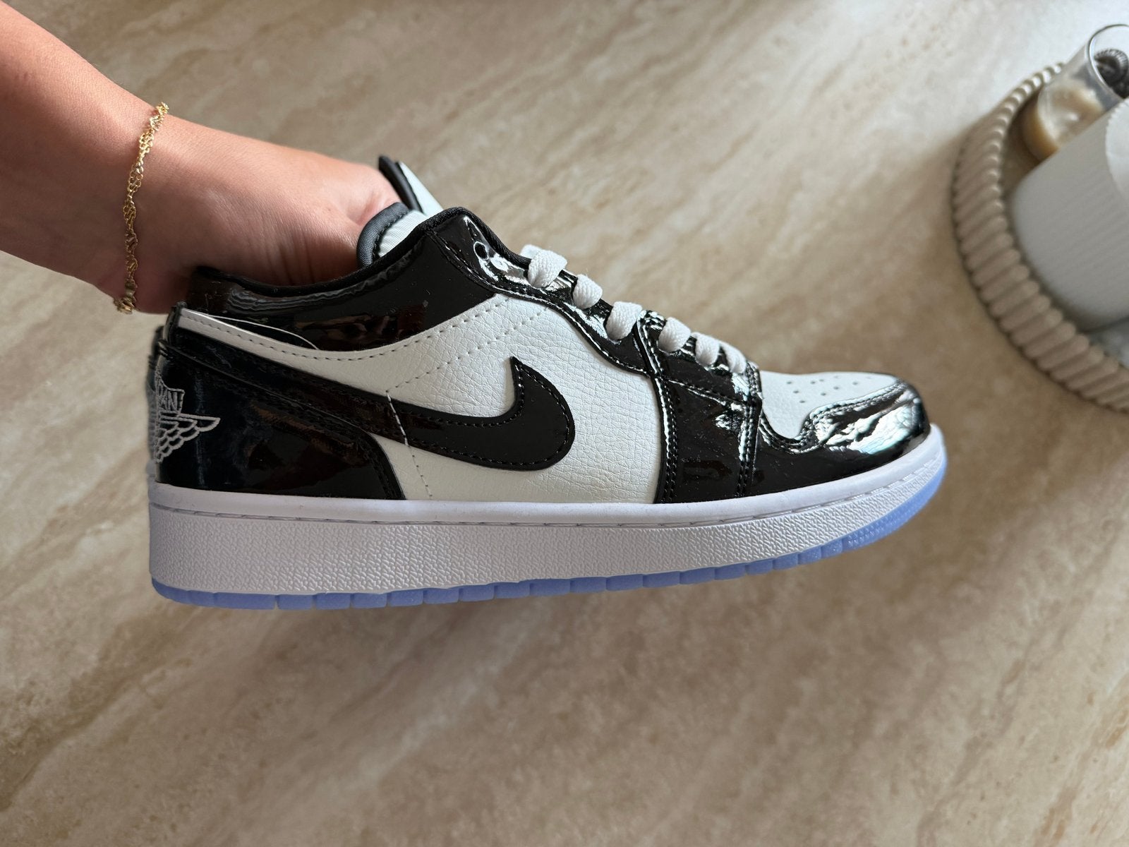 Nike Air Jordan 1 Low Concord, Zwart, Nieuw, Ophalen of Verzenden, Sneakers of Gympen