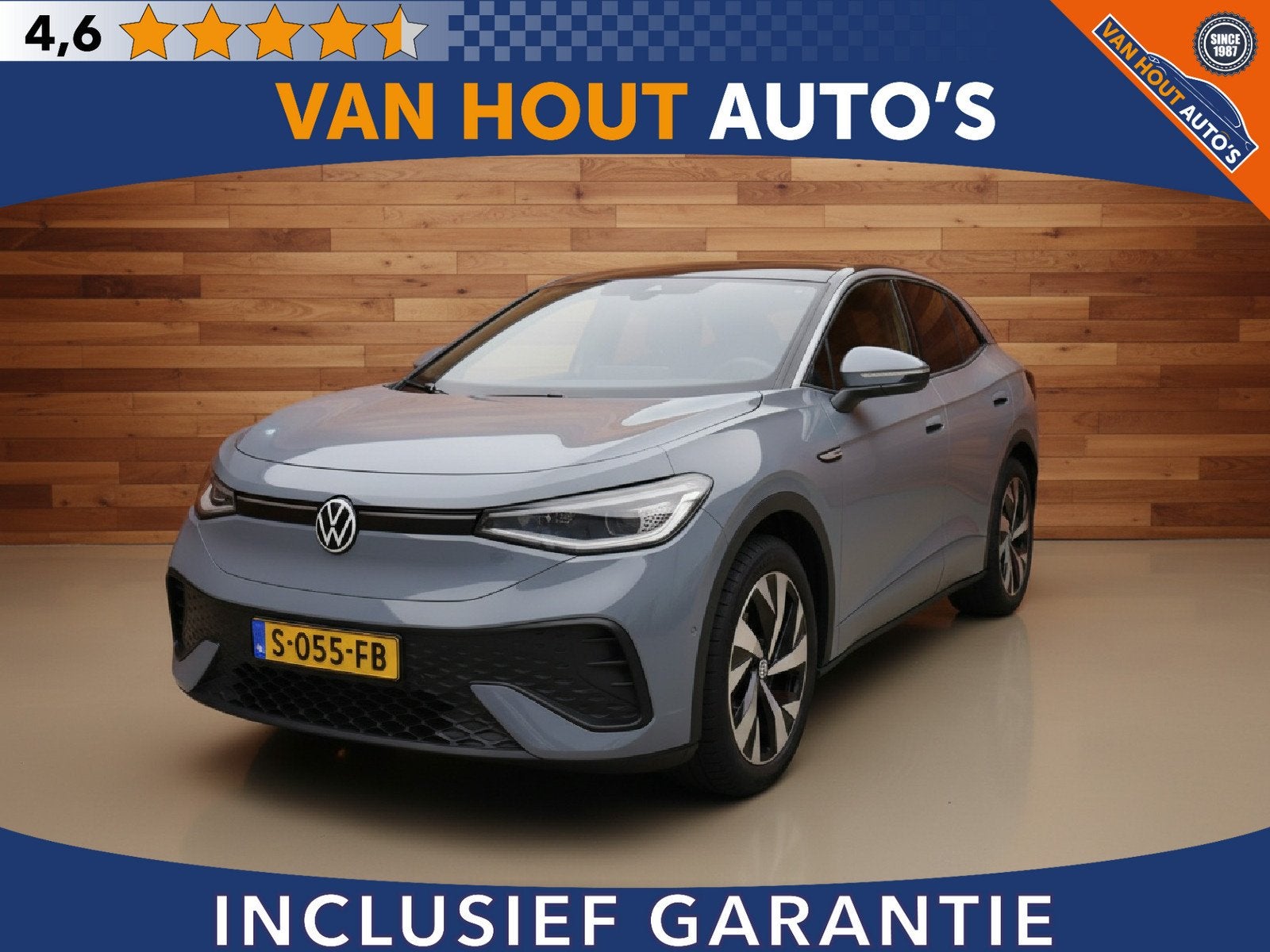 Volkswagen ID.5 Pro 77 kWh | SOH 96,6 % | PANORAMA DAK | ALC, Auto's, Volkswagen, Automaat, Dealer onderhouden, Achterwielaandrijving