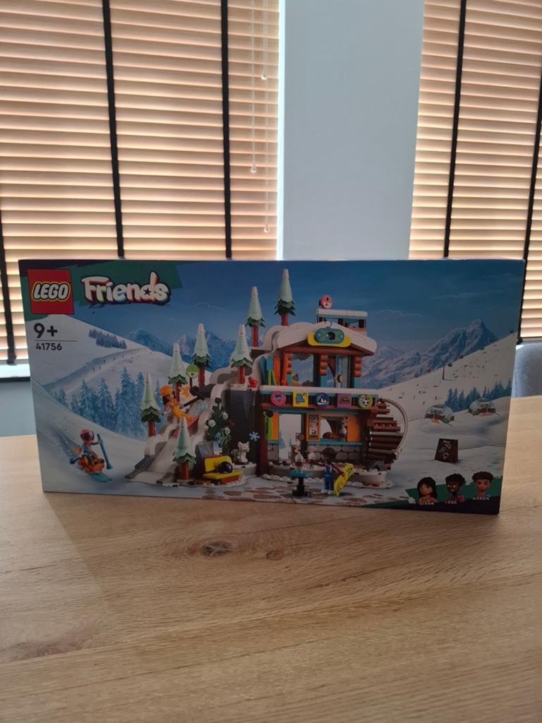 Lego Friends Skipiste en café, set 41756, nieuw, Ophalen, Lego, Nieuw, Friends