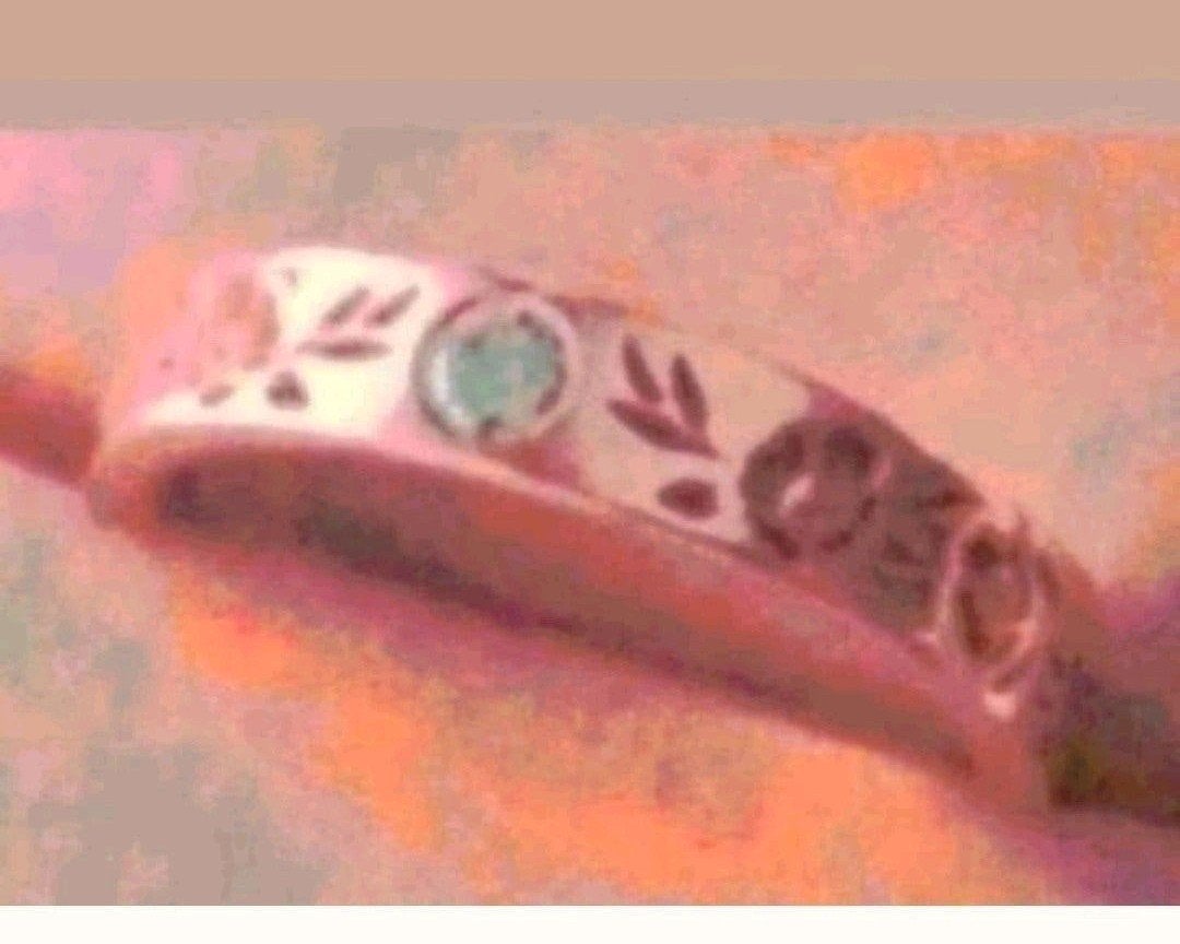 ring 1 steen maat 17, Verzenden, Nieuw, Goud