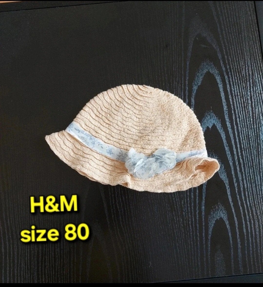 H&M Zomerhoedje Maat 80, Kinderen en Baby's, Babykleding | Mutsen, Sjaals en Wanten, Meisje, H&M, Ophalen of Verzenden, Zo goed als nieuw