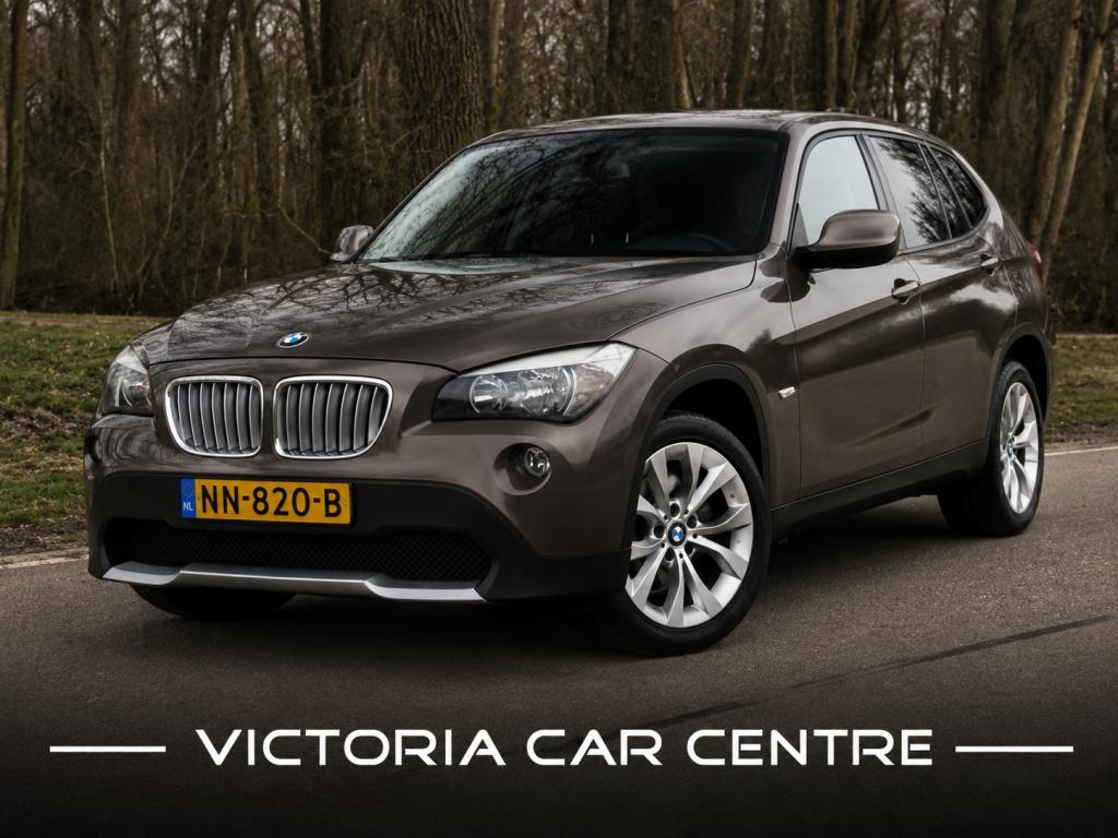 BMW X1 sDrive18i - Airco - Nette staat! (bj 2011), Auto's, BMW, X1, Euro 5, Zwart, 4 cilinders