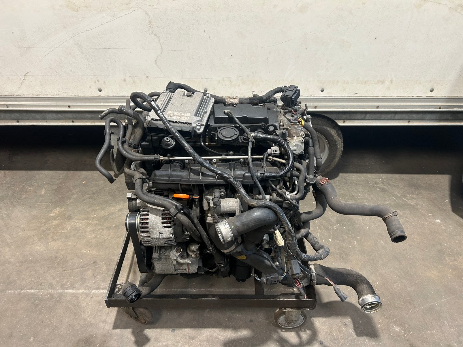 Motorblok 2.0 TFSI AXX. Golf 5 gti. 210.177km, Ophalen of Verzenden, Gebruikt, Volkswagen