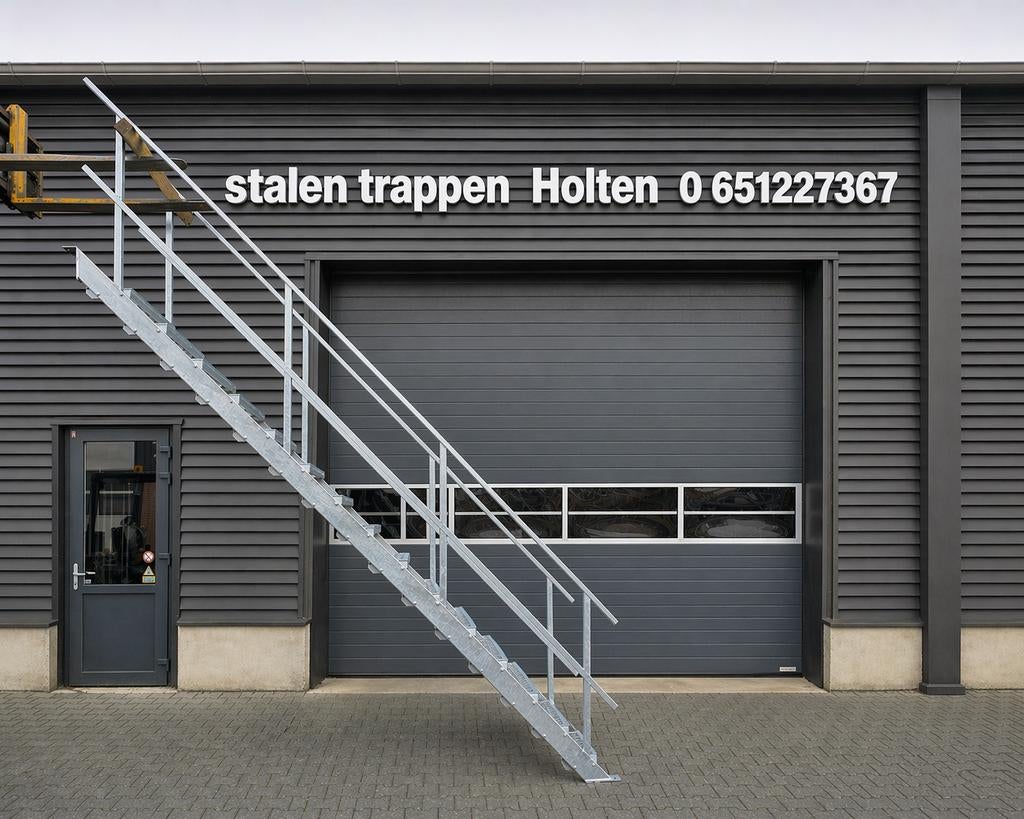 stalen trappen nieuw en gebruikt now101