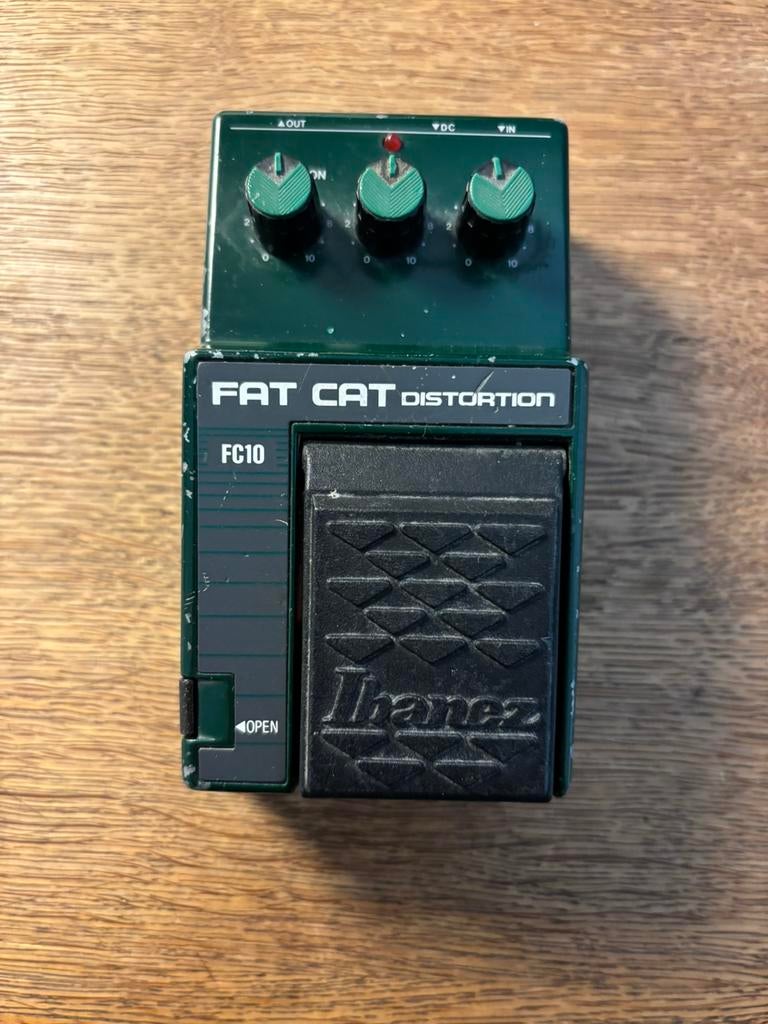 Ibanez Fat Cat distortion, Ophalen of Verzenden, Gebruikt, Distortion, Overdrive of Fuzz