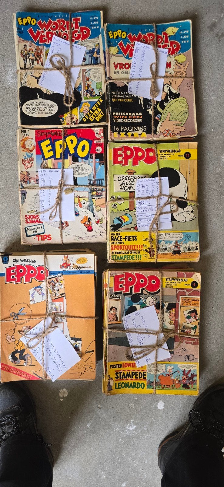 Eppo en Eppo Wordt Vervolgd - Jaren '80/81/82/84/85/86 (150-, Boeken, Ophalen