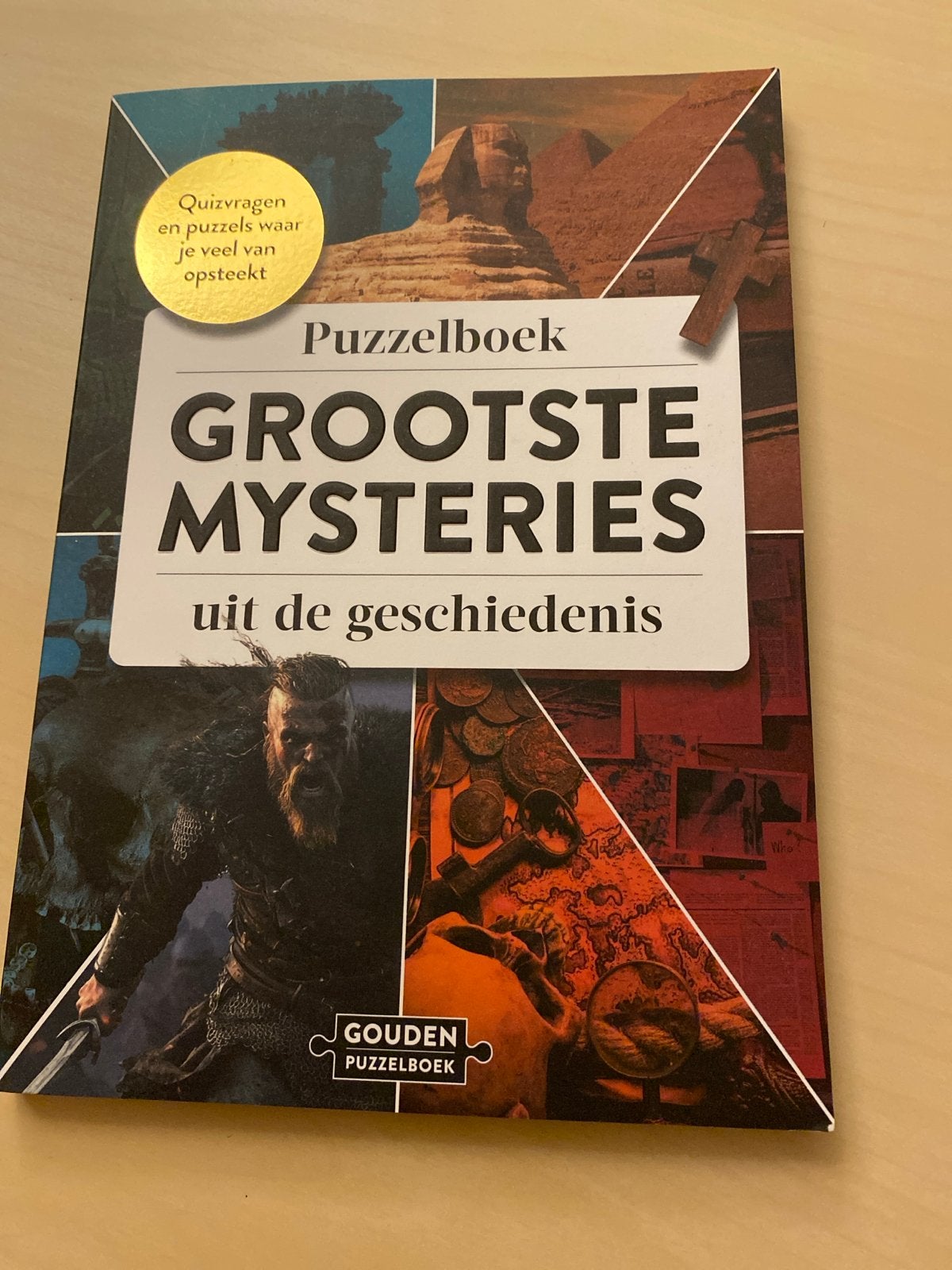 Puzzelboek: Grootste Mysterie uit de Geschiedenis, Ophalen of Verzenden, 20e eeuw of later, Nieuw, Overige gebieden