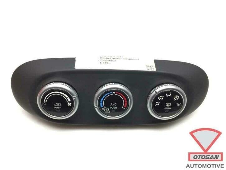 fiat 500 x climatronic kachel bedieningspaneel 735656838, Auto-onderdelen, Dashboard en Schakelaars, Gebruikt, Stellantis Europe S.p.A.
