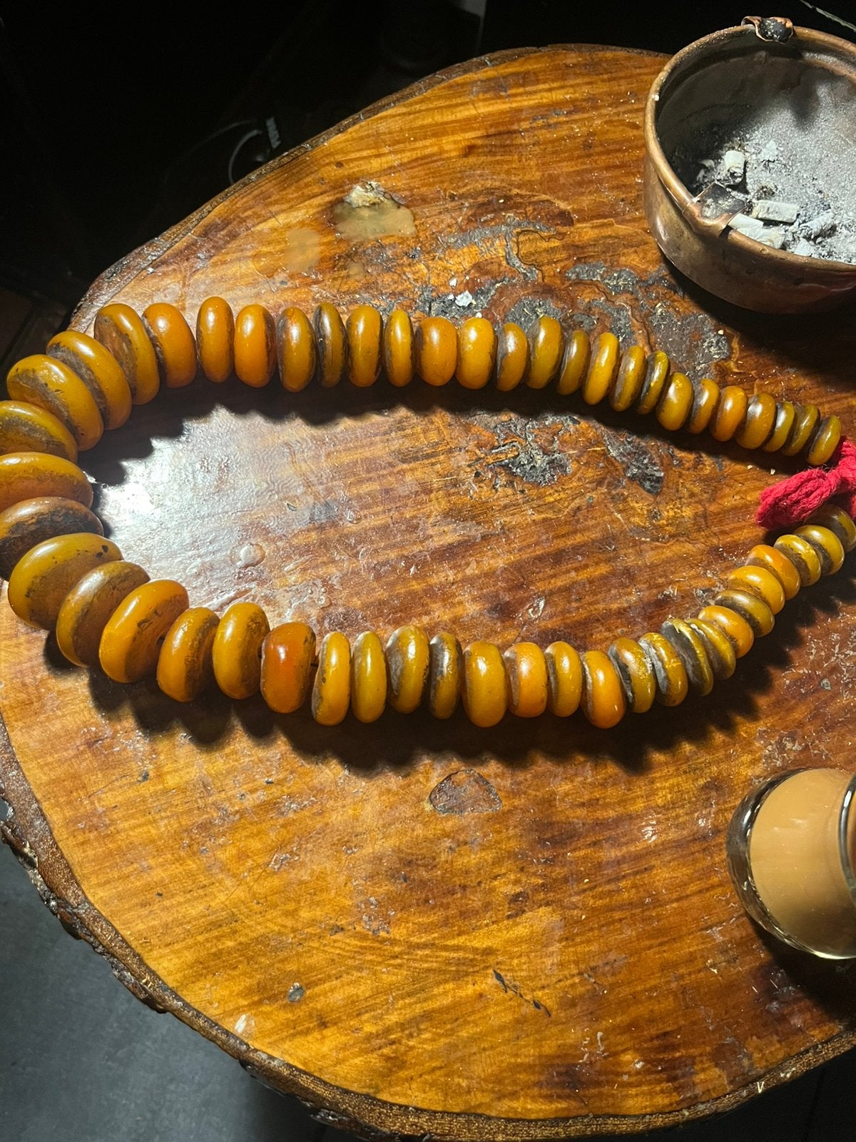 Oude ketting( of berbers of tibethan), Ophalen of Verzenden, Dames