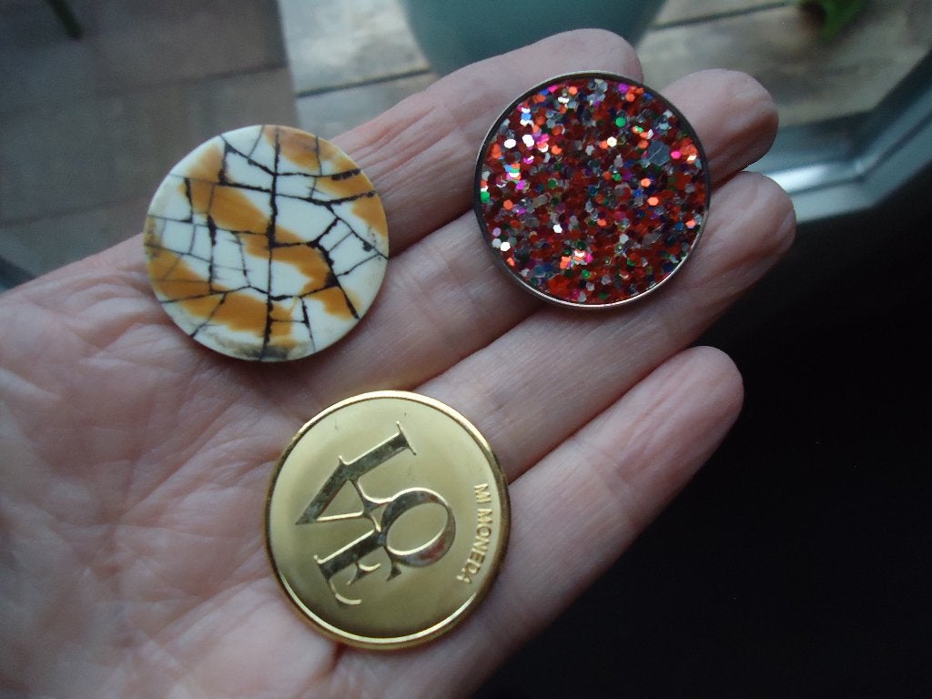 mooie munten voor mimoneda hanger 3 stuks €11,50, Sieraden, Tassen en Uiterlijk, Kettinghangers, Overige materialen, Overige voorstellingen