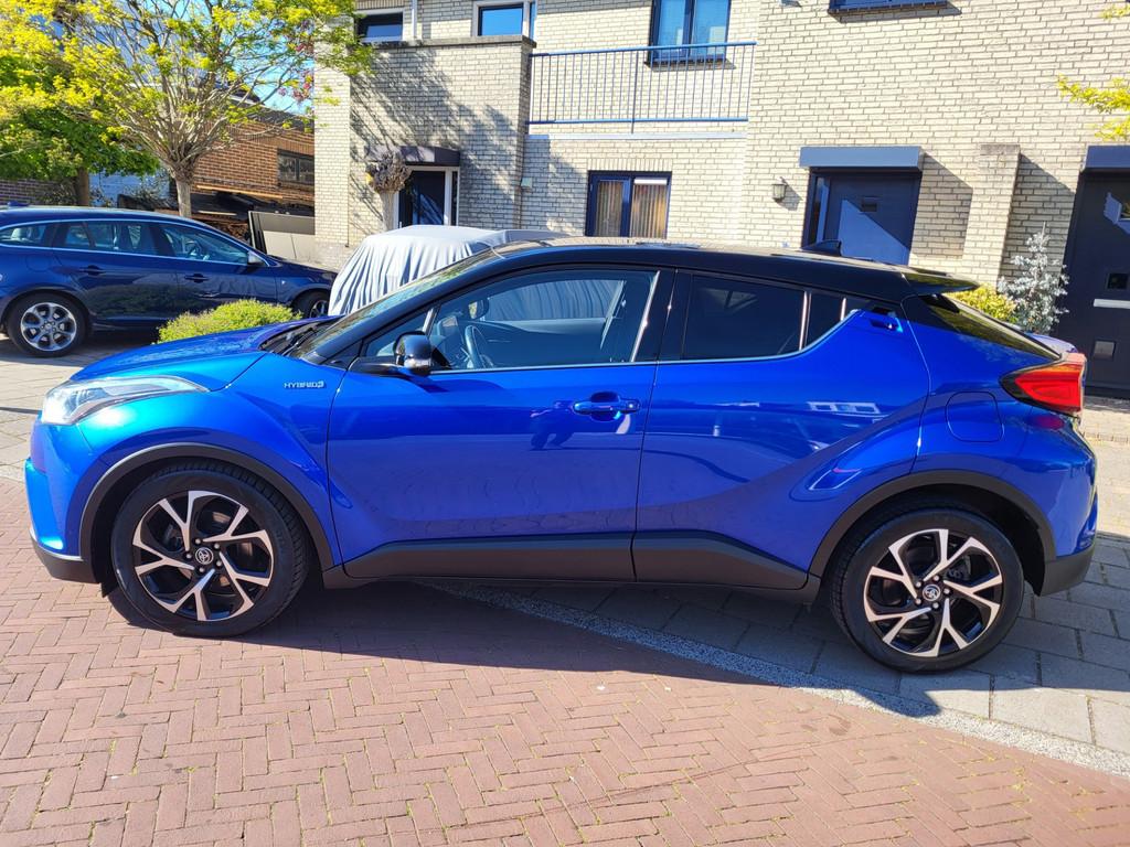 Toyota C-HR 1.8 Hybrid Active garantie mogelijk t/m 2029, 12 maanden, Stof, 4 cilinders, Blauw