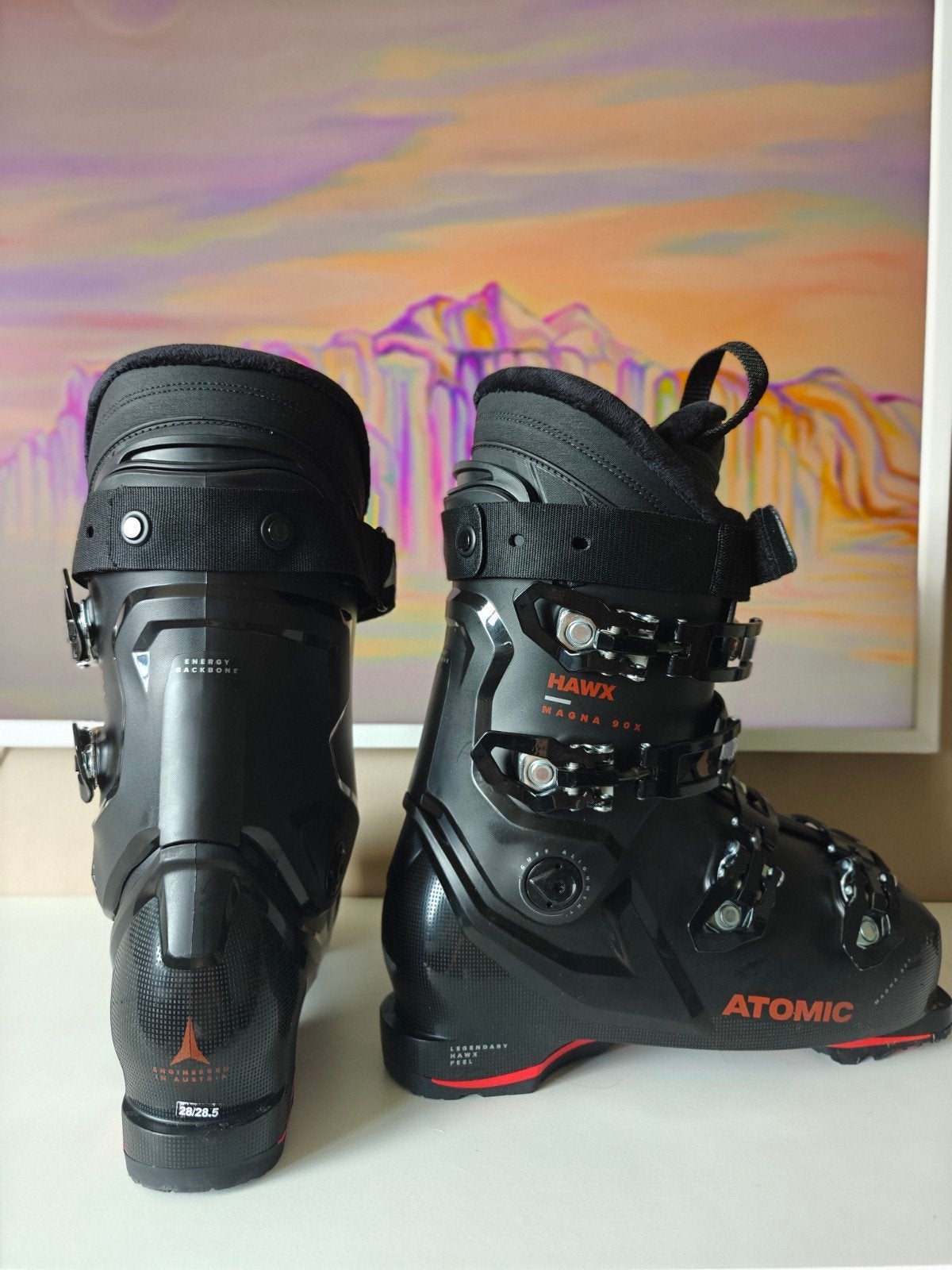 Atomic Hawx Magna 90X GW skischoenen maat 28/28,5, Ophalen of Verzenden, Zo goed als nieuw, Schoenen