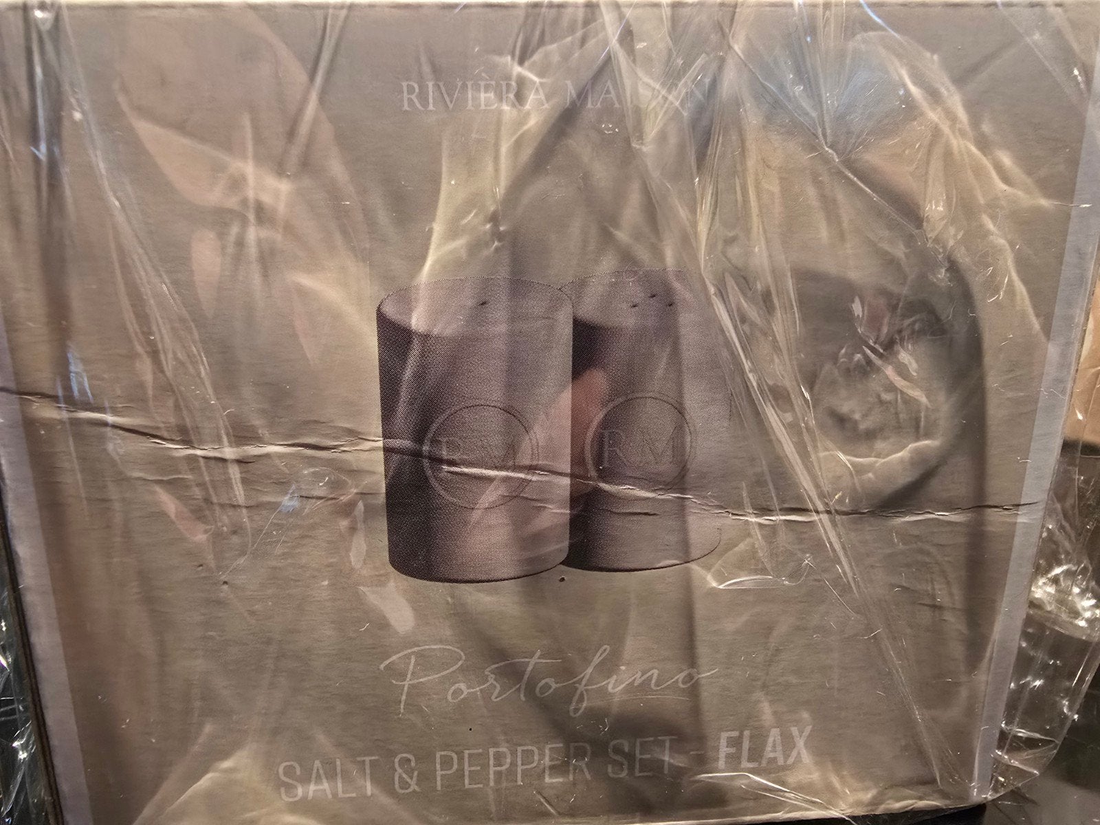 Nieuw Riviera Maison Portofino Peper en Zoutstel Flax, Overige typen, Nieuw, Riviera Maison, Ophalen