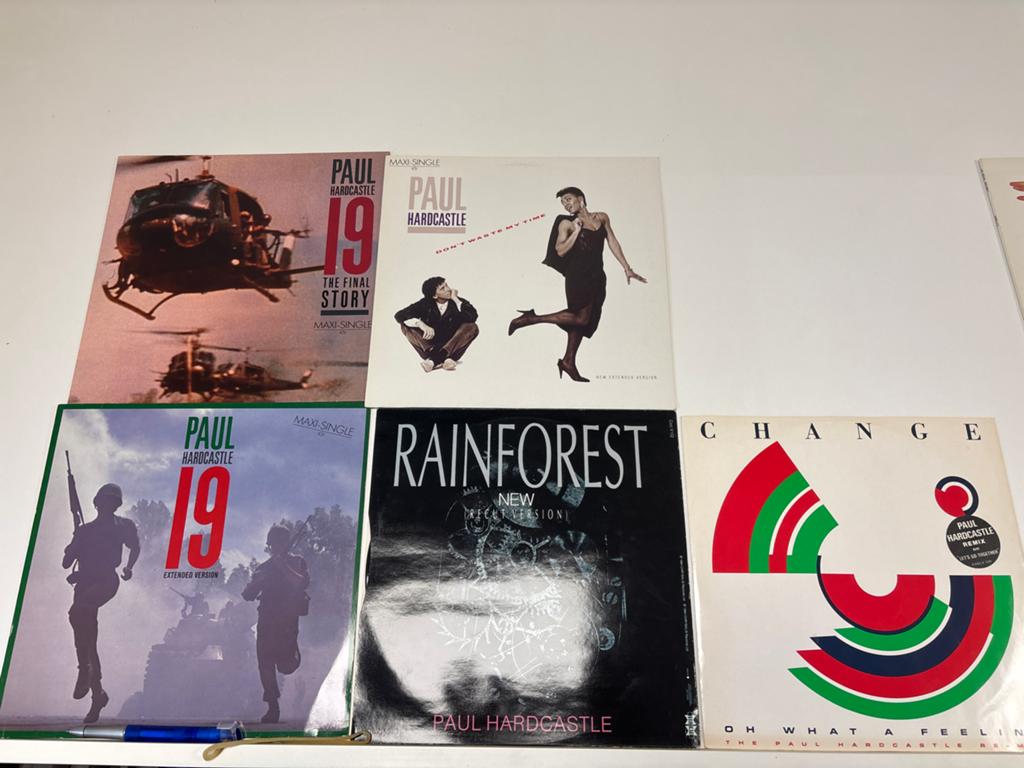 Paul Hardcastle - 5 LP's (Maxi-Singles), Ophalen of Verzenden, Gebruikt, 12 inch