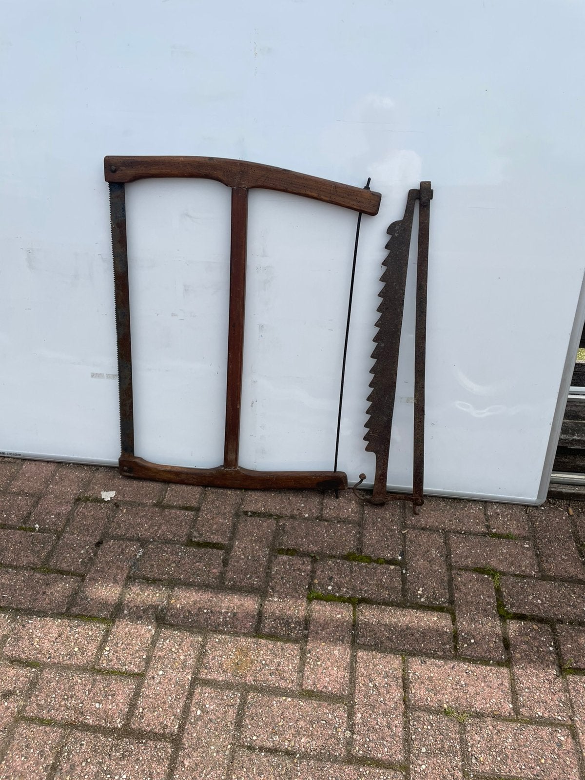 Oude zagen, Antiek en Kunst, Antiek | Gereedschap en Instrumenten, Ophalen