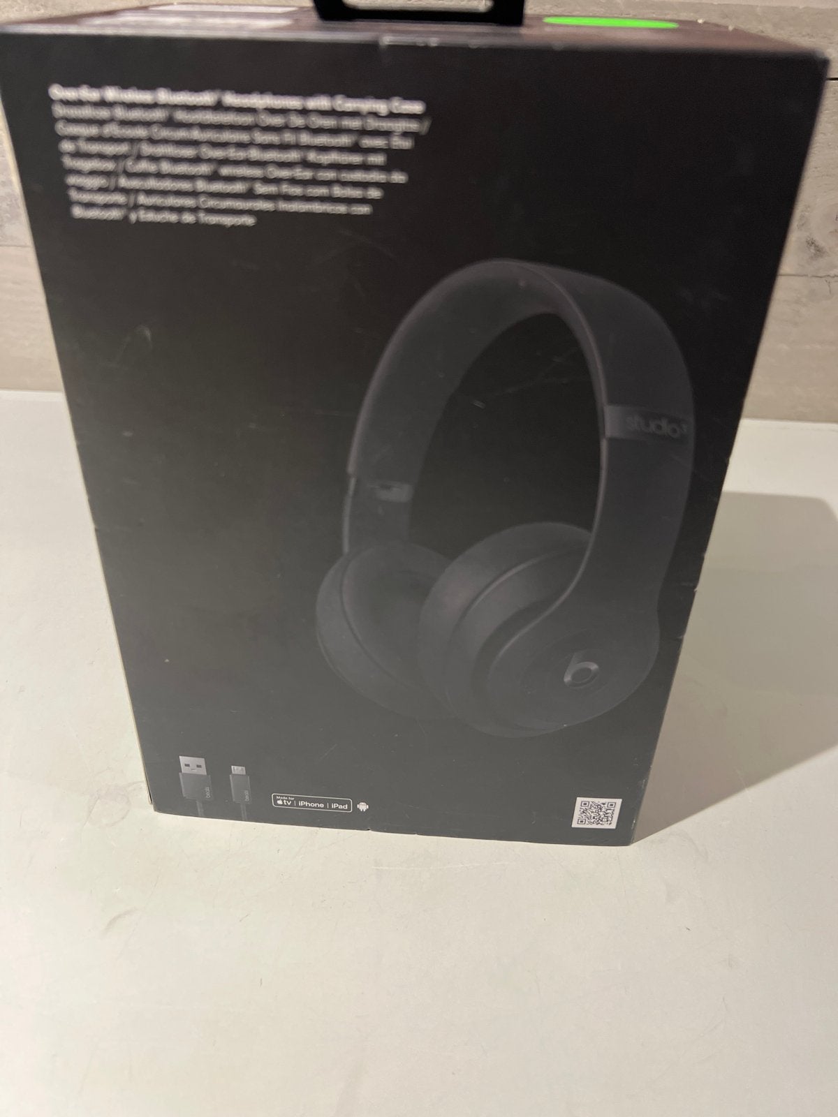 Beats Studio3 Wireless Koptelefoon - Zwart (Nieuw in doos), N, N, Bluetooth, Beats
