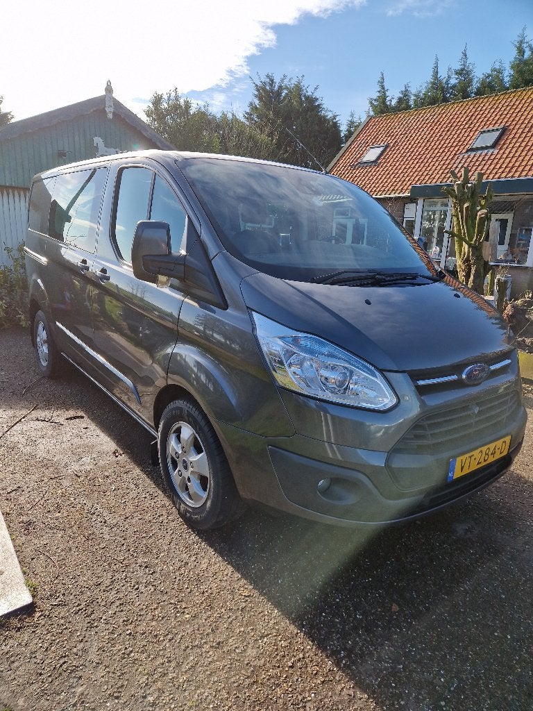 Ford Transit Custom GB 2.2 Tdci 125PK 270 L1h1 2016 MARGE, Auto's, Bestelauto's, Voorwielaandrijving, 125 pk, Grijs, Particulier