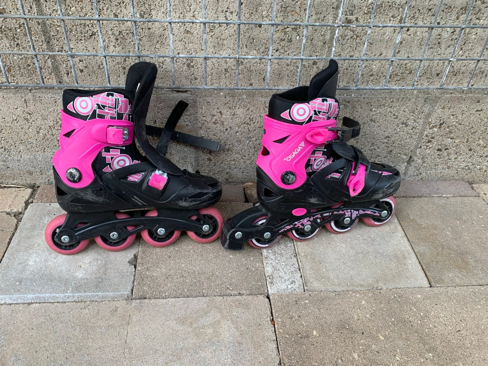 Osaga rolschaatsen - verstelbaar maat 35-38, Ophalen, Verstelbaar, Gebruikt, Kinderen