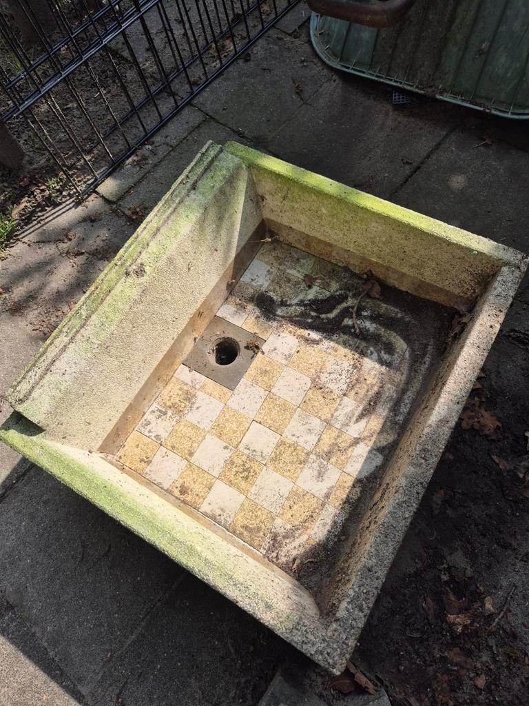Oude keuken gootsteen - decoratie, Ophalen