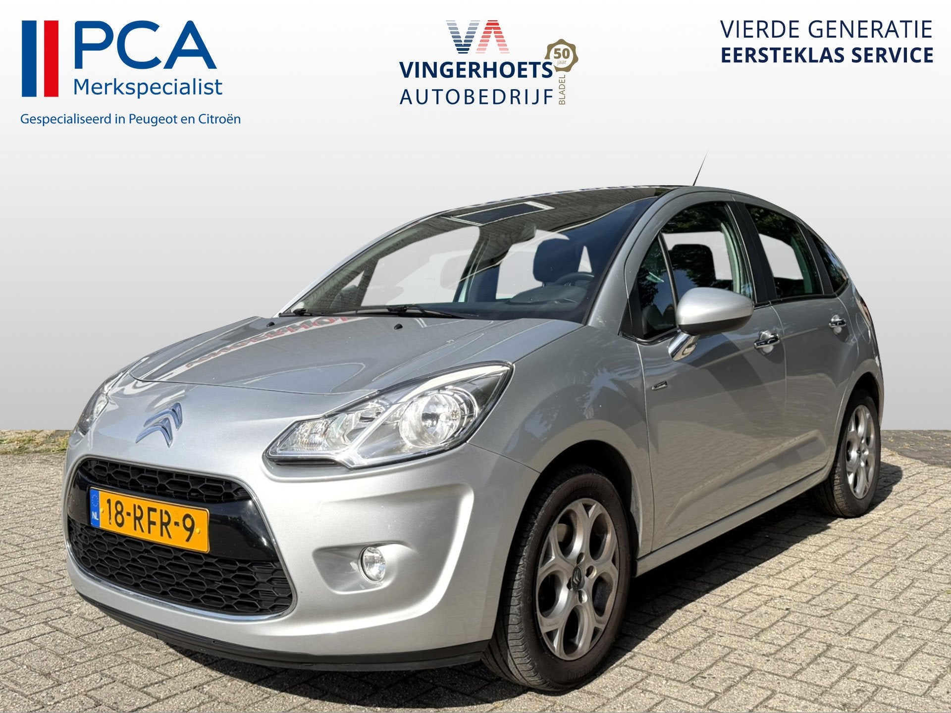 Citroën C3 1.6 VTi Exclusive * AUTOMAAT * Nog een nette com, Euro 5, 15 km/l, Gebruikt, Zwart