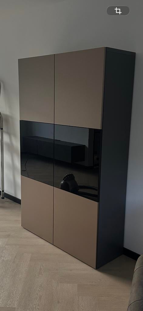 IKEA kast 120 breed 200 hoog, Huis en Inrichting, Kasten | Dressoirs, Zo goed als nieuw, 100 tot 150 cm, 50 tot 75 cm, Met deur(en)