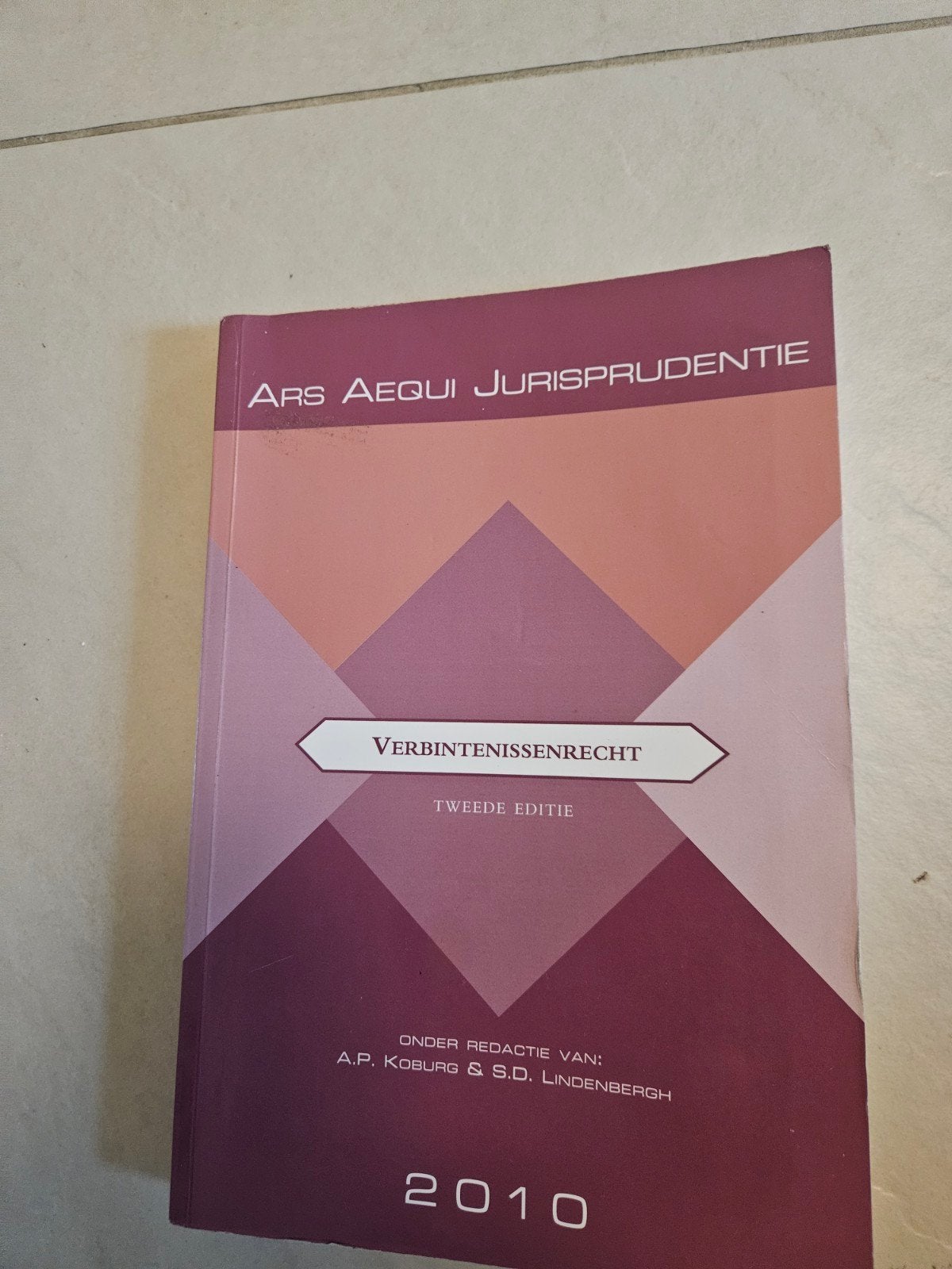 Ars Aequi Jurisprudentie: Verbintenissenrecht (2010), Gelezen, A.P. Koburg & S.D. Lindenbergh, Ophalen of Verzenden, WO