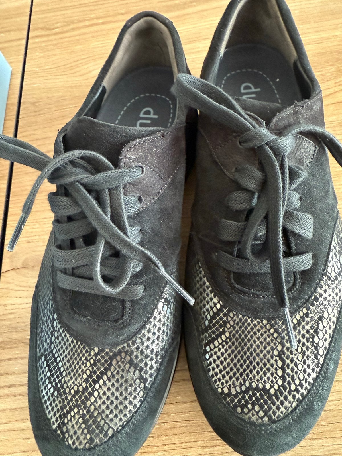 Durea Veterschoenen Flex Zwart H - Maat 39.5, Kleding | Dames, Schoenen, Ophalen of Verzenden, Nieuw, Zwart, Sneakers of Gympen