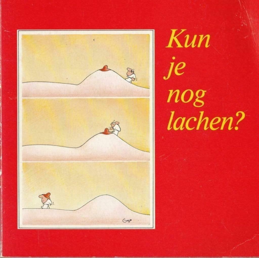 Kun je nog lachen - Nederlands Cartoonfestival"", Boeken, Ophalen of Verzenden, Zo goed als nieuw