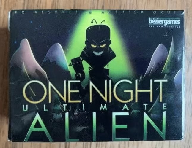 Kaartspel One Night Ultimate Alien; spelletje, Ophalen of Verzenden, Zo goed als nieuw