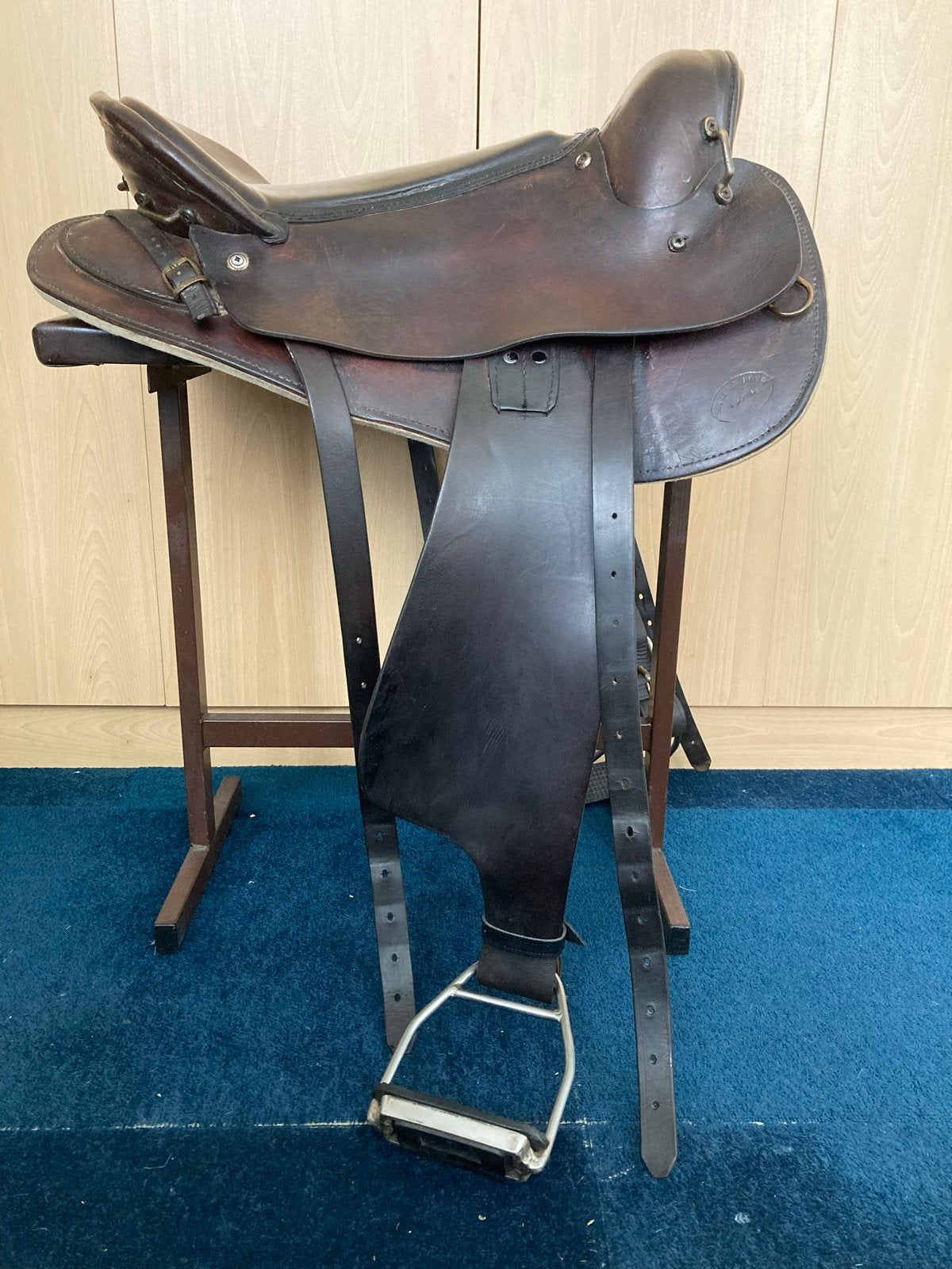 Selleria Rovo authentiek zadel, L (17.5 inch), Gebruikt, Wijd, Ophalen of Verzenden