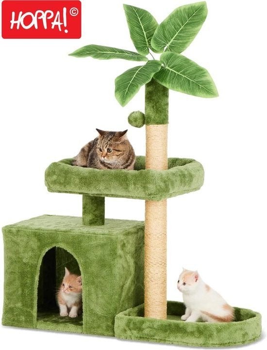 Hoppa Kattenkrabpaal / klimtoren- nieuw in doos, Dieren en Toebehoren, Ophalen of Verzenden, Nieuw, Krabpaal