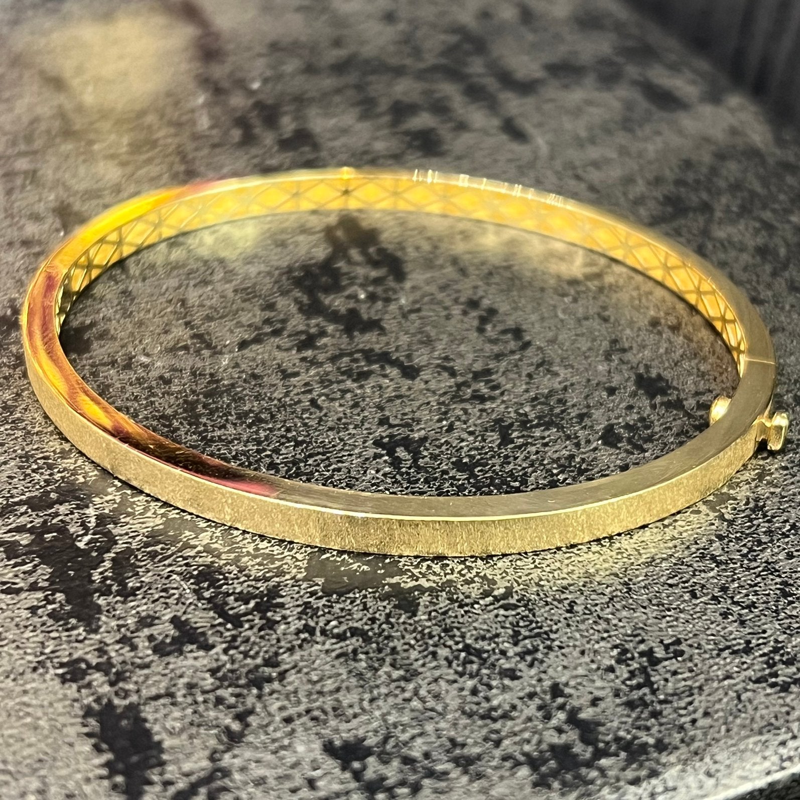 18k gouden armband slavenarmband italy, Ophalen of Verzenden, Nieuw, Goud