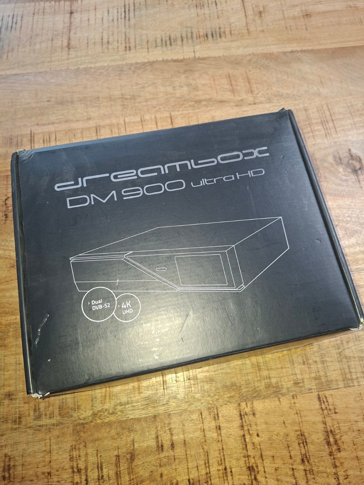 Dreambox DM900 Ultra HD 4K DVB-S2 Decoder, Ophalen of Verzenden, Gebruikt, Decoder